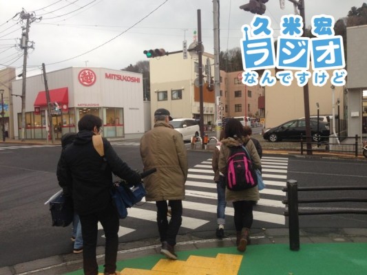 石巻にて