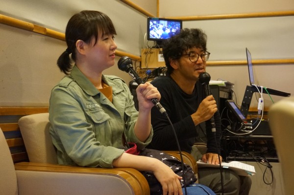 西森路代さん&速水健朗さん(撮影:ササキミチヨ)