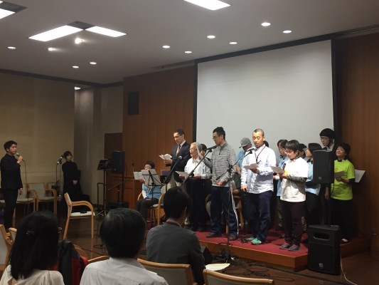▲「高次脳機能障害と心の唄」イベントの様子