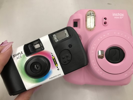チェキと写ルンです! ああ、懐かしい!!