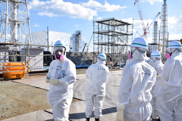 福島第一原発取材