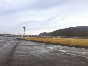 広がる仮設住宅