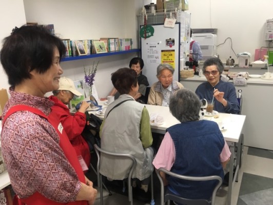 カフェの様子