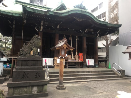 ▲鐵砲洲稲荷神社