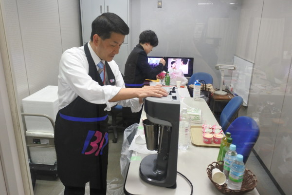 専用の機械で、作って頂きました!