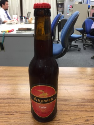 フランスビール「アルドウェン・チェリー」