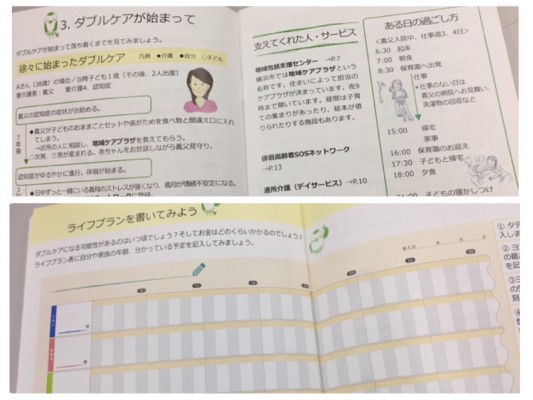 ▲ノートの中