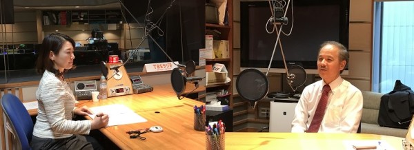貝瀬満先生と中澤有美子さん