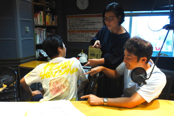 珍しいTシャツの駒田アナ
