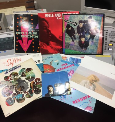 カジさん持ち込みのレコード。