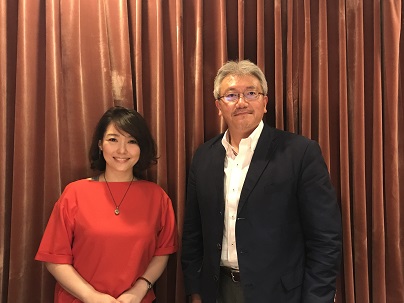 札幌医科大学教授の仲瀬裕志先生と中澤有美子さん