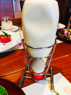 ▲一家に1つ?!キユーピーモチーフのマヨスタンド