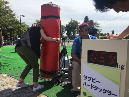 ▲二度目の挑戦!少し記録伸びた。