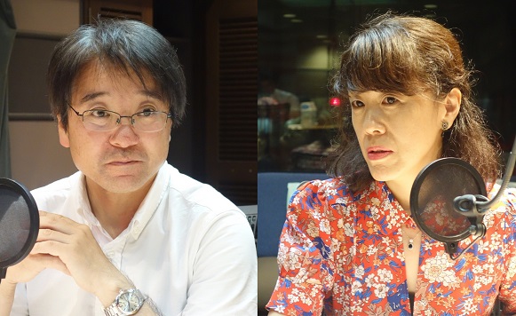 本間武蔵さんと川口有美子さん