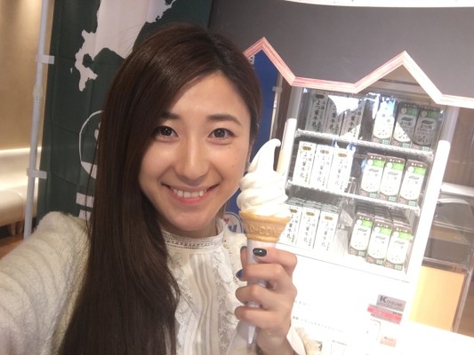 ▲これは欠かせない!北海道ミルクの濃厚ソフトクリーム!