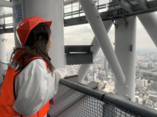 東京スカイツリー初の屋外ツアー スカイツリーテラスツアー に行ってみた