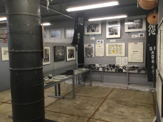 歴史考証館の展示