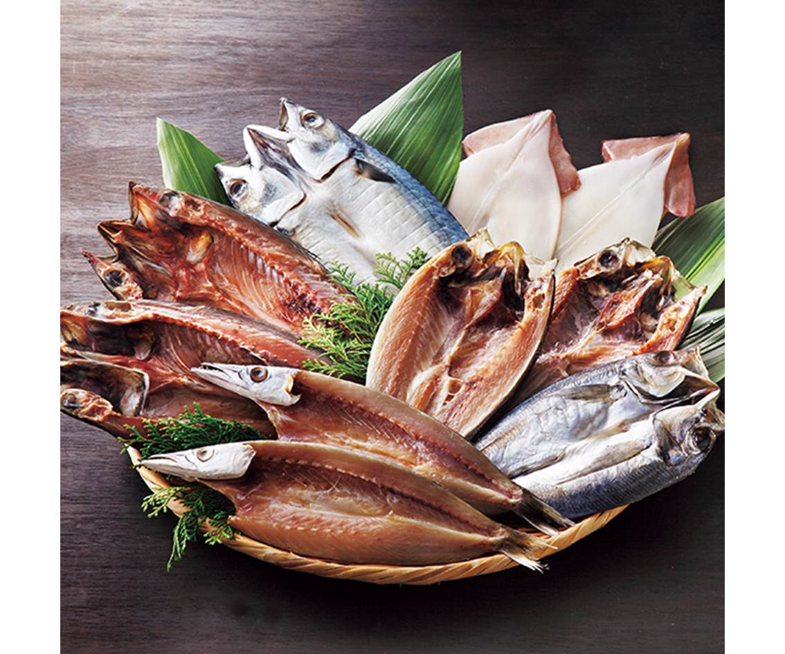 玄界灘で獲れた魚だけ!干物のセットをご紹介